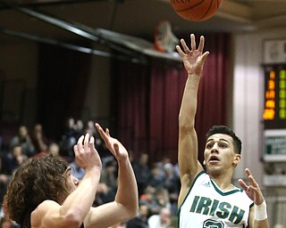 Anise Algahmee(3) of Ursuline goes up for two during the 1st quarter as Salem takes on Ursuline in the Division II District Final, Saturday, March 11, 2017 at Boardman High School. Ursuline won 70-33...(Nikos Frazier | The Vindicator)..