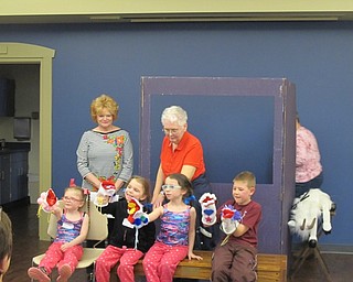 Neighbors | Alexis Bartolomucci.The first group showed the puppets they made after performing the play "BINGO the Dog" at the Puppet Project program at the Boardman library on Feb. 20.