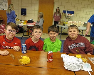 Neighbors | Alexis Bartolomucci.Some of the Austintown Intermediate School students enjoyed snacks while they played Bingo during the annual Family Bingo Night on March 3.