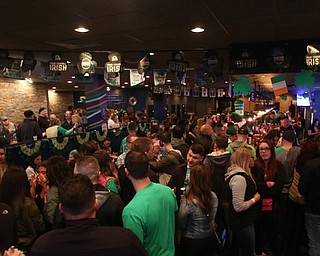 Inside of The Federal during Sham-Rock on the Block, Friday, March 17, 2017, in downtown Youngstown. ..(Nikos Frazier | The Vindicator)..