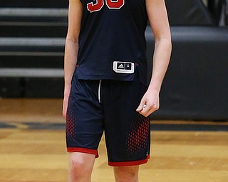 MICHAEL G TAYLOR | THE VINDICATOR- 03-17-17  -Basketball-  JFK's #33 Justin Bofenkamp reacts to the loss.  D4 Regional Final, Cleve Luthern East Falcons vs JFK Eagles at Canton Fieldhouse in Canton, OH