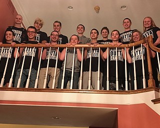 Neighbors | Submitted.Pictured are, from left, (front) Robby DiDomenico, Jason Paris, Bobby Kutsch, Mark Watkins, Matthew Peckman, James Dietz, Rachel Williams; (back) Cullen Brady, Kamran Sarac, Lake Bennett, Zac Sine, Elle Dawson, Joe Klepec and Felia Busk. Not pictured is District Qualifier Sydney Schuler.