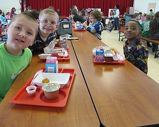 Neighbors | Alexis Bartolomucci.Noah, Aries and Nathaniel enjoyed their special lunch on March 2 at Austintown Elementary School in honor of Dr. Seuss's birthday.