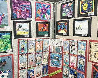 Neighbors | Alexis Bartolomucci.Boardman students' art was put on display at the Boardman library on March 2 and will be up through March 9.