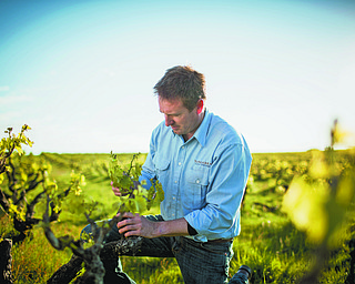 Peter Fraser, who won the 2016 Australian Winemaker of the Year Award, at the Yangarra Winery in Australia’s McLaren Vale region.