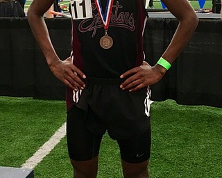 Neighbors | Submitted.Senior Chris Butler earned an All-Ohio award at the State Indoor Track and Field meet.