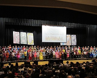 Neighbors | Alexis Bartolomucci.Poland Union kindergarten students dressed up as their favorite characters for their concert on March 8 at Poland Seminary High School.
