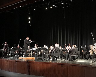 Neighbors | Alexis Bartolomucci.The U.S. Fleet Forces Wind Ensemble performed a free, public concert at Boardman Performing Arts Center on March 13.