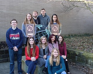 Neighbors | Submitted.Pictured are, from left, (front) Haley Lowe; (middle) Sophia Schuler, Ashley Cornelius, Katelyn Snyder, Maria Serra, Haley Lowe; (back) Wyatt Miller, Mackenzie Kondas, Simon Pusateri, Jacob Smotzer and Linh Tran.