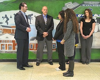 Neighbors | Alexis Bartolomucci.Luke Politsky spoke with Poland teachers about how the grant money was used in their classrooms.