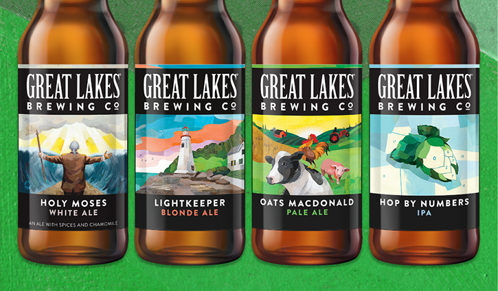 Great Lakes' Fridge Filler sampler pack is perfect as the temps get warmer. 