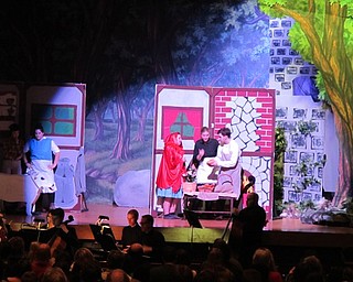 .Neighbors | Alexis Bartolomucci.Students in Austintown Fitch Drama Club performed as characters from "Rapunzel" for their "Into the Woods" spring musical at Austintown Fitch High School on March 31 and April 1.