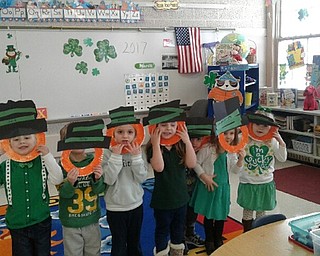 Neighbors | Submitted.Students in Joy Bucci's class at Poland North Preschool dressed up as Leprechauns to celebrate St. Patrick's Day.