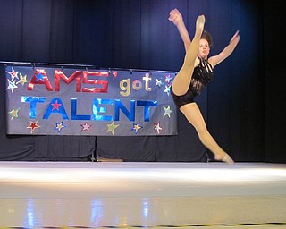 Neighbors | Alexis Bartolomucci.Julia Fullerman danced to "Woman Up" as the opening act for Austintown Middle School's talent show on April 4.