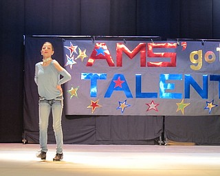 Neighbors | Alexis Bartolomucci.Kelsey Mickey did a tap dance to "I Wanna Dance with Somebody" for the Austintown Middle School talent show on April 4.