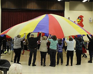 Neighbors | Submitted.Hilltop Elementary School first-graders and their grandparents visited the gym and played games during the school’s annual Grandparents Day on March 16.