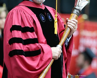 MICHAEL G TAYLOR | THE VINDICATOR- 05-06-17 Youngstown State University (YSU) Commencement at Beeghly Center on YSU campus.
