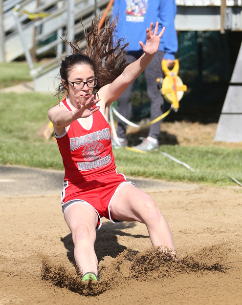 during the AAC Chamionship Track & Field Meet at Poland High School, Monday, May 8, 2017 in Poland. ..(Nikos Frazier | The Vindicator)