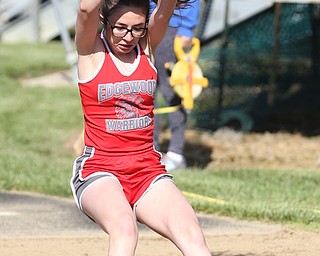 during the AAC Chamionship Track & Field Meet at Poland High School, Monday, May 8, 2017 in Poland. ..(Nikos Frazier | The Vindicator)