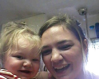 Lisa Ray spends precious moments with her daughter, Alianah Ray. They live in Vickery, Ohio.