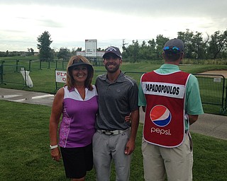 Aristides Papadopoulos of Eagle-Vail, Colo., says his mom, Patricia Papadopoulos, hasn’t missed any of his golf tournaments that he can remember.