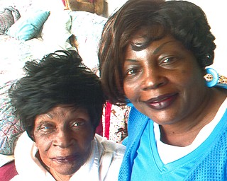 Ernestine Townsend of Youngstown enjoys spending time with her mother, Juanita Carlisle, also of Youngstown.