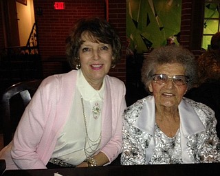 Ann Feaster of Boardman stops by Shepherd of the Valley, Poland, to see her mother, Dorothy Chrobak, who is 89 years young.
