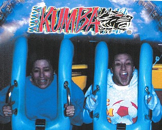 Some moms are up for anything, as Christina Habbe of Poland well knows from her amusement-park ride with her mother, Roseann Habbe, also of Poland.