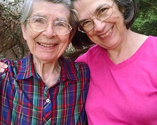 Betty Allen, 91, of Cheshire, Conn., and her daughter, Marty Dickinson of Girard, got together last summer at Tupper Lake, N.Y., at a property Betty's grandfather purchased in 1904.