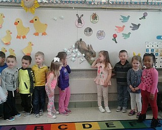 Neighbors | Submitted.Students in Joy Bucci's class had fun pinning the tail on the bunny during their Easter celebration on April 13.