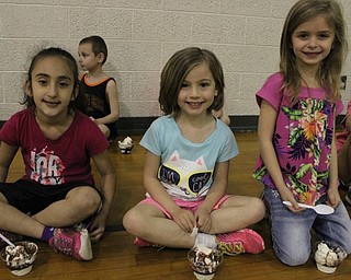 Neighbors | Abby Slanker.C.H. Campbell Elementary School kindergartners enjoyed a special treat of Handel’s ice cream as a reward for raising the most money during Handel’s Koins for Kids Campaign on April 13.