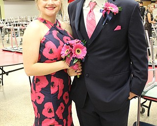 Neighbors | Abby Slanker.Madison Terlizzi and Kyle Wills stopped by the Canfield High School Prom Promenade before heading to the prom at Mr. Anthony’s on May 6.