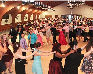 William D Lewis The Vindicator  Students dance at special needs prom.
