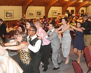 William D Lewis The Vindicator  Students dance at special needs prom.