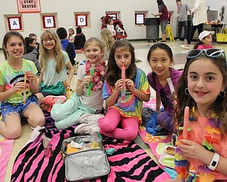Neighbors | Abby Slanker.A group of C.H. Campbell Elementary School third-graders had fun eating a picnic-style lunch on beach towels during the school’s annual Beach Day on April 13.