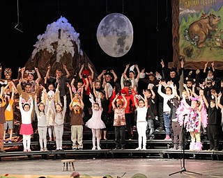 Neighbors | Abby Slanker.Under the direction of  C.H. Campbell Elementary School music teacher Michael Fay, first-grade students performed “The Bear Went Over the Mountain - A Musical Journey of Friendship and Adventure” for family and friends on April 10.