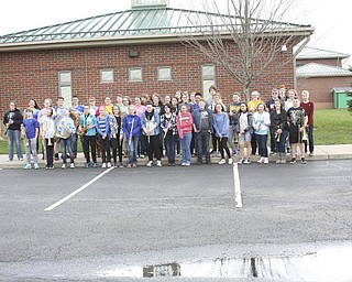 SPECIAL TO THE VINDICATOR
West Branch Middle School band competed in the Solo and Ensemble Contest hosted by the Ohio Music Education Association on March 25. More than 50 West Branch students competed in 14 events, with 11 winning superior ratings, and three winning excellent. Students who won superior include: Alaya Kiser, clarinet; Abby Stephens and Julia Zamarelli, french horn; Cheyenne Saulsberry, Jillian Zamarelli and Danielle Harrison, trumpet; and James Cranston, Elizabeth McCune and Kiser, piano. Makenzie Walsh earned excellent with a snare drum solo. The clarinet and brass choirs earned superior, and the flute choir and saxophone ensemble earned excellent.

