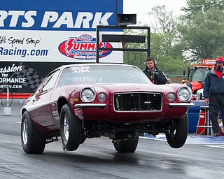 Day one of the NHRA Cavalcade of Stars in Norwalk, Ohio.