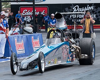 Day two of the NHRA Cavalcade of Stars in Norwalk, Ohio.
