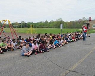 Neighbors | Alexis Bartolomucci.Fourth-grade students at Robinwood Lane Elementary listened to members of the Boardman Lions Club about Arbor Day on April 28.