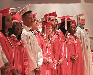        ROBERT K. YOSAY  | THE VINDICATOR..The last class of VPA/Stem Graduated at Chaney High School Friday afternoon ..Ò.