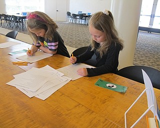 Neighbors | Alexis Bartolomucci.Girls at the Diary of a Wimpy Kid event at the Austintown library on May 13 showed their knowledge of the books and movie.