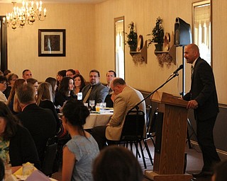 Neighbors | Abby Slanker.Mahoning County Educational Service Center Superintendent Ronald Iarussi welcomed scholarship recipients and their guests to the breakfast, which took place to honor the recipients of the J.L. Francis Scholarship, First Place Community Fund, at A La Cart Catering on May 12.