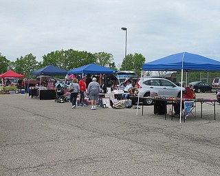 Neighbors | Alexis Bartolomucci.Guests at Austintown Park shopped at the Trash and Treasure sale on May 20 hosted by Austintown Night Out.