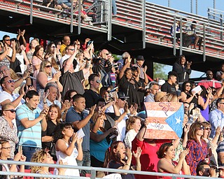        ROBERT K. YOSAY  | THE VINDICATOR...over 60 Graduates of Campbell High School received their diplomas at the John Knapic Stadium...cheering happy and excited parents and relatives and friends