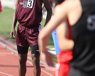 Chris Butler(709) of Boardman competes in the DI boys 1600 meter run final during the 2017 OHSAA Boys and Girls State Track and Field Tournaments, Saturday, June 3, 2017 at the Jesse Owens Memorial Stadium in Columbus...(Nikos Frazier | The Vindicator)
