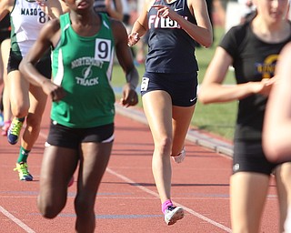 Lauren Dolak(120) of Austintown Fitchb competes in the DI girls 800 meter run final during the 2017 OHSAA Boys and Girls State Track and Field Tournaments, Saturday, June 3, 2017 at the Jesse Owens Memorial Stadium in Columbus...(Nikos Frazier | The Vindicator)
