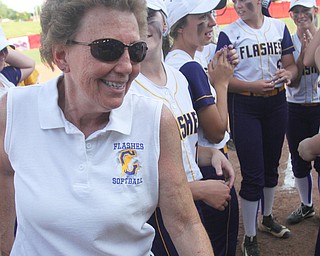 William D Lewis The Vindicator  Champion coach Cheryl Williams after winning state championship