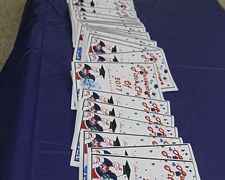             ROBERT  K. YOSAY | THE VINDICATOR..Austintown Fitch High School graduated over 300 students in the Fitch Gym Saturday morning as the graduation season is coming to a close..Programs for the graduation