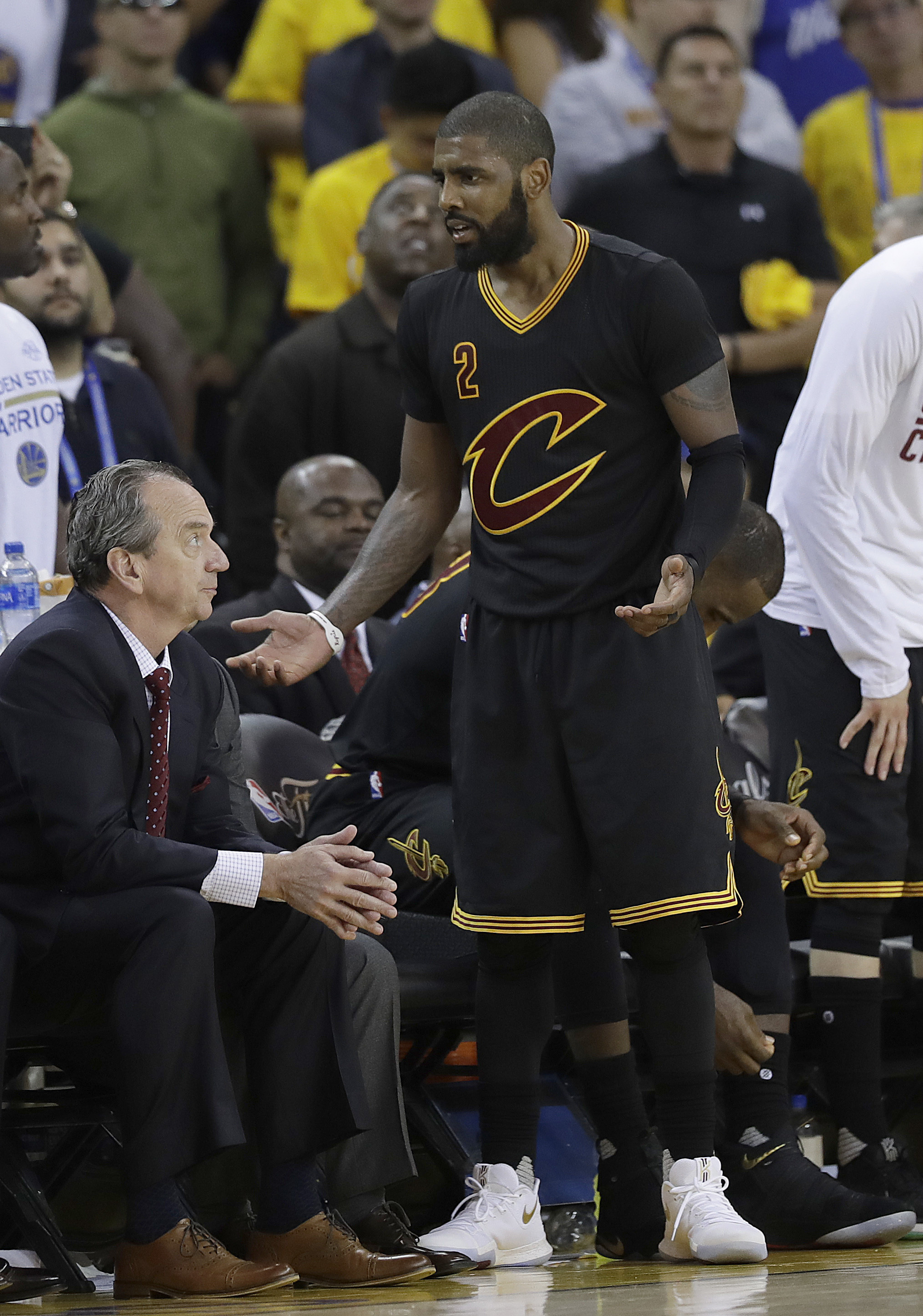 In Game 2 of the NBA Finals, the Golden State Warriors beat the Cleveland Cavaliers 132-113. Game 3 is Wednesday night at Quicken Loans Arena.